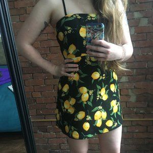 🌞H&M Lemon-Printed Sundress🌞